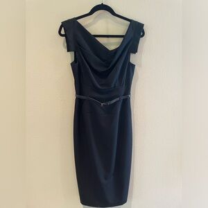black halo Jackie O dress